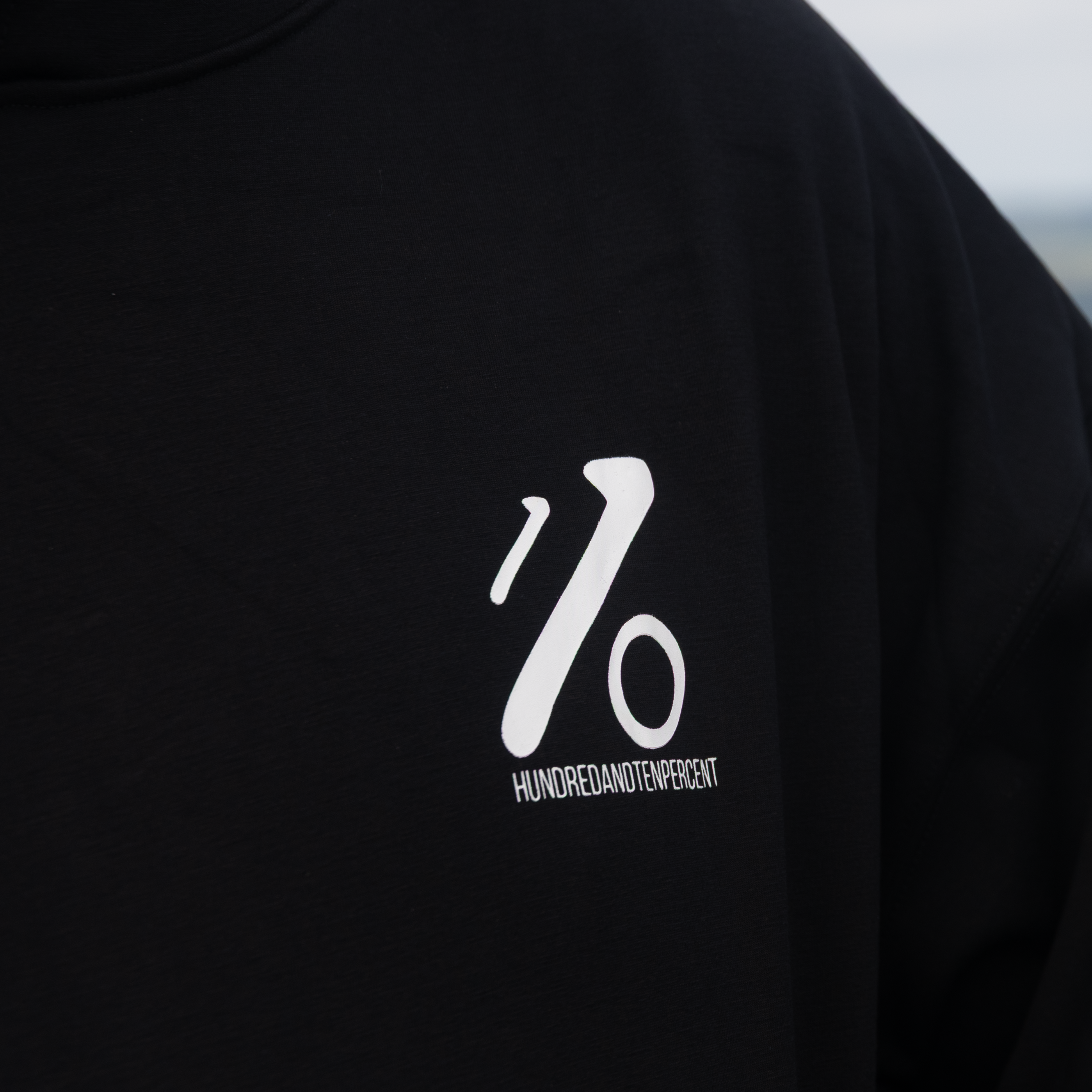 Mens Black 110% Getting Better Everyday Hoodie